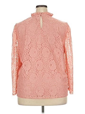 Ann Taylor LOFT Outlet 3/4 Sleeve Blouse (view 2)