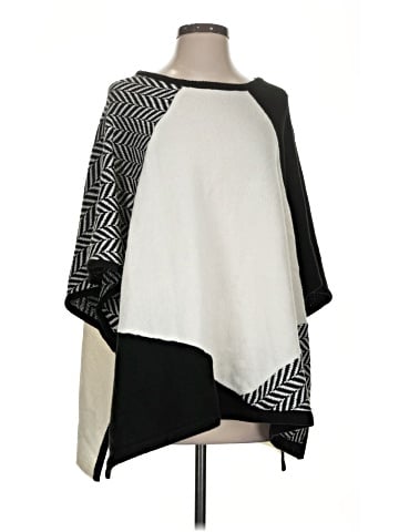 White House Black Market Poncho (view 1)