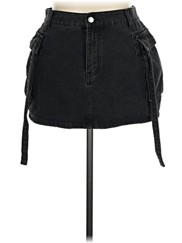 Unbranded Denim Skirt (view 1)