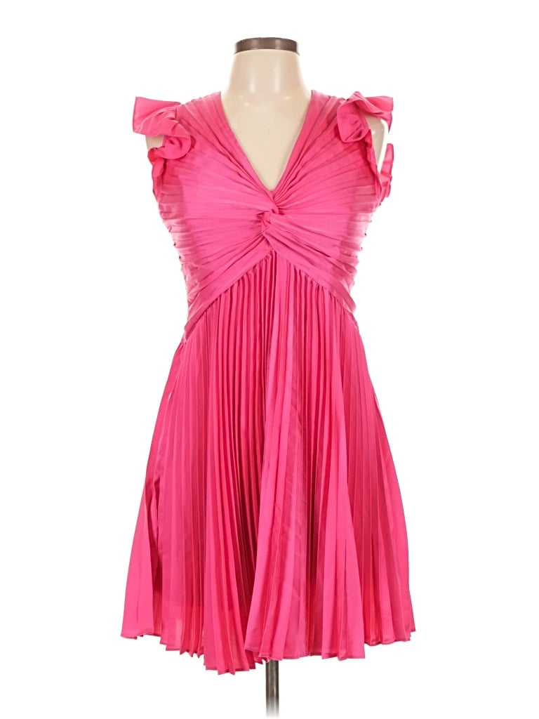 Moon River Cocktail Dress In Pink
