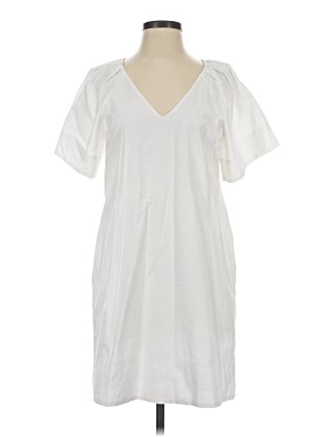 Madewell V-Neck Mini Shirtdress (view 1)