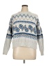 Lucky Brand Paisley Ivory Pullover Sweater Size XL - photo 1