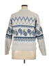Lucky Brand Paisley Ivory Pullover Sweater Size XL - photo 2