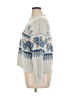 Lucky Brand Paisley Ivory Pullover Sweater Size XL - photo 5