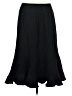 Metrostyle 100% Polyester Solid Black Formal Skirt Size 8 - photo 1