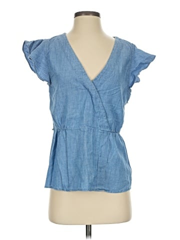 J.Crew Short Sleeve Blouse (view 1)