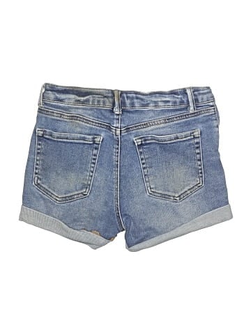 Wax Jean Denim Shorts (view 2)