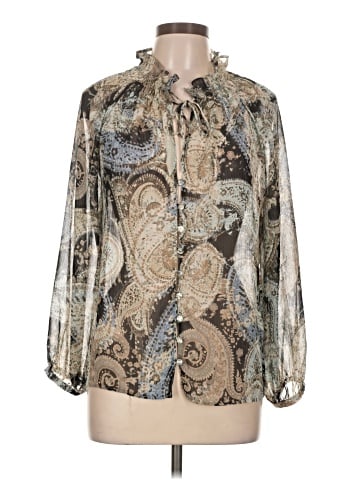 Zara Long Sleeve Blouse (view 1)