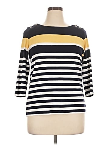 Croft & Barrow 3/4 Sleeve Top (view 1)
