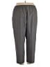 Alfred Dunner 100% Polyester Solid Gray Casual Pants Size 20 - photo 2