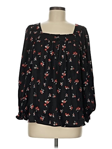 LC Lauren Conrad Long Sleeve Blouse (view 1)