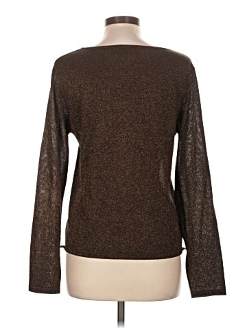 August Silk Long Sleeve Top (view 2)