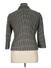 Sweet 100% Polyester Houndstooth Black 3/4 Sleeve Blouse Size 14 - photo 2