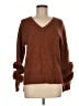 Saks Fifth Avenue Brown Pullover Sweater Size M - photo 1