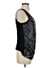 Twenty One 100% Polyester Silver Sleeveless Top Size S - photo 4