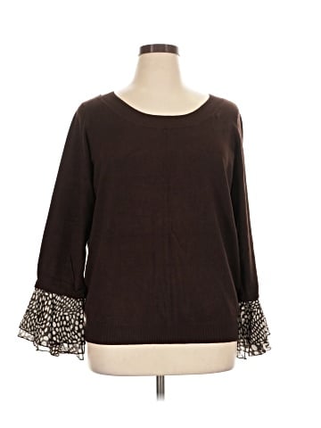 Susan Graver 3/4 Sleeve Top (view 1)