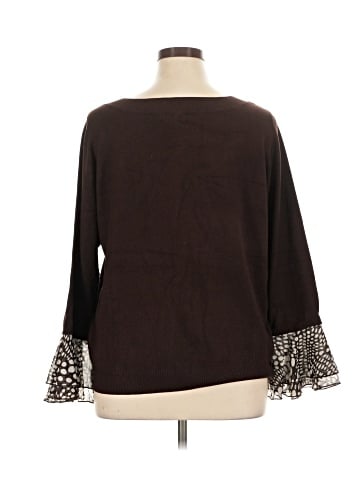 Susan Graver 3/4 Sleeve Top (view 2)