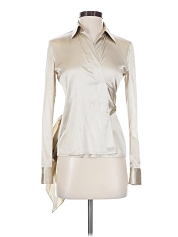 Ann Taylor Long Sleeve Blouse (view 1)