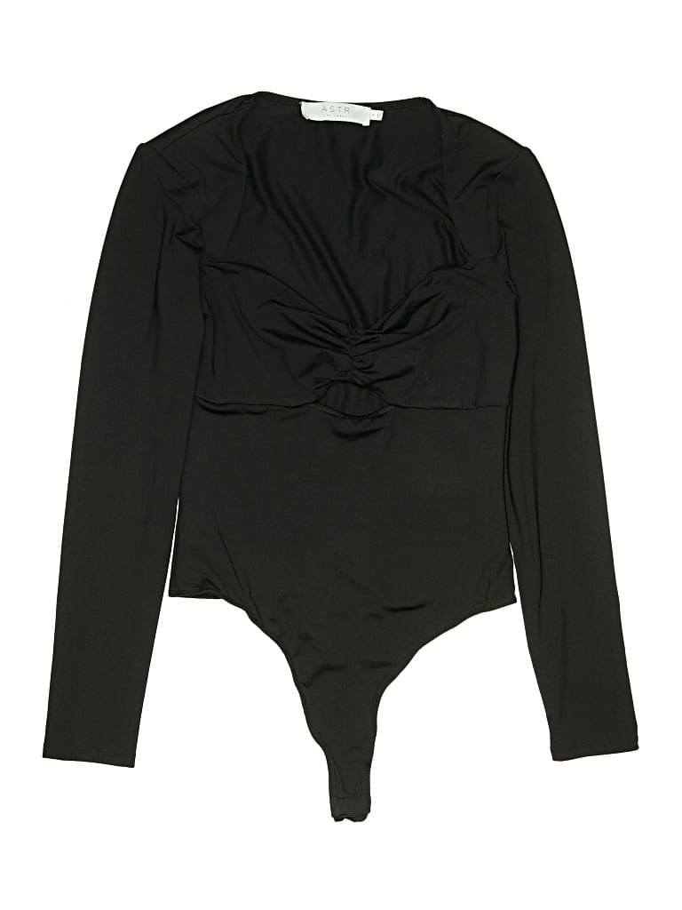 Pre-owned Astr Bodysuit In Black
