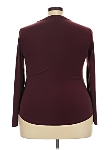 INC International Concepts Long Sleeve Blouse (view 2)