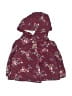 Carter's Floral Burgundy Raincoat 3-6 MO / 6 MO - photo 1