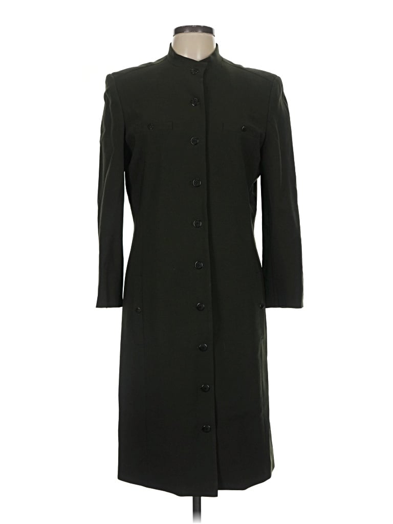 Pre-owned Worth Coat In Green