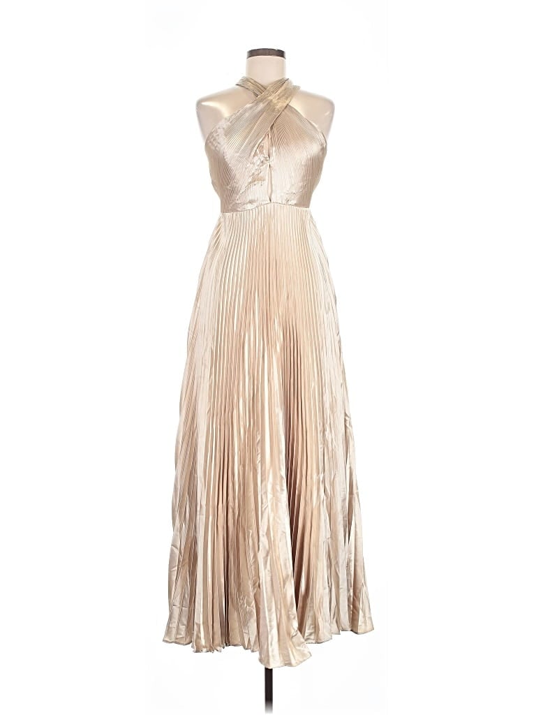 Pre-owned Baltic Born Cocktail Dress In Gold