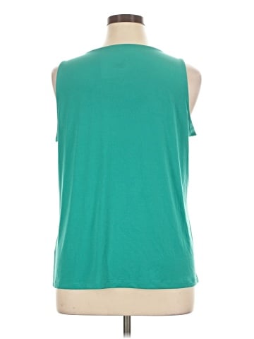 Susan Graver Sleeveless T-Shirt (view 2)