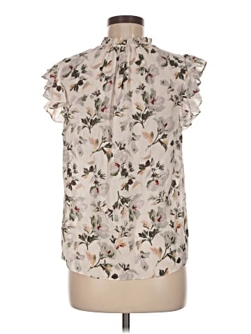Rebecca Taylor Sleeveless Silk Top (view 2)