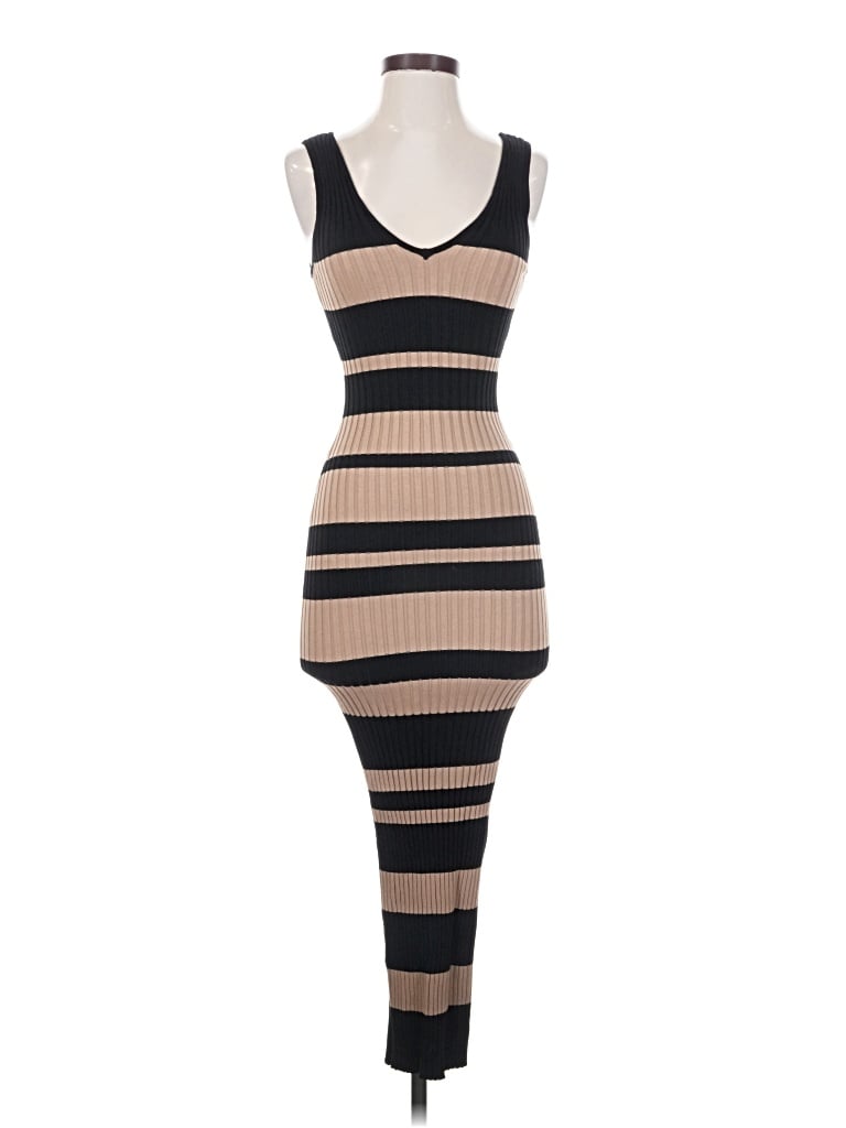 Pre-owned Hera Collection Casual Dress In Tan