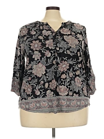 Lucky Brand 3/4 Sleeve Blouse (view 1)