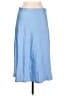 Unbranded Solid Blue Formal Skirt Size M - photo 1