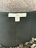 Gap 100% Polyester Solid Black Casual Dress Size L - photo 7