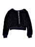 Truly Me 100% Polyester Tie-dye Black Sweatshirt Size 6 - photo 2
