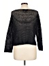 Norton McNaughton 100% Cotton Metallic Black Pullover Sweater Size L - photo 2