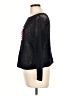 Norton McNaughton 100% Cotton Metallic Black Pullover Sweater Size L - photo 5
