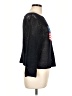 Norton McNaughton 100% Cotton Metallic Black Pullover Sweater Size L - photo 4