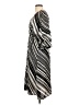 Robbie Bee 100% Polyester Stripes Gray Casual Dress Size S - photo 5