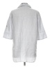 Ellen Tracy Silver 3/4 Sleeve Button-Down Shirt Size L - photo 2
