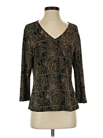 Laura Ashley 3/4 Sleeve Top (view 1)