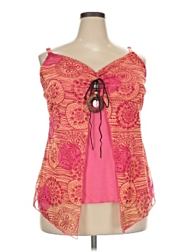 One Step Up Sleeveless Blouse