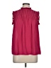 Max Studio 100% Polyester Burgundy Sleeveless Blouse Size L - photo 1