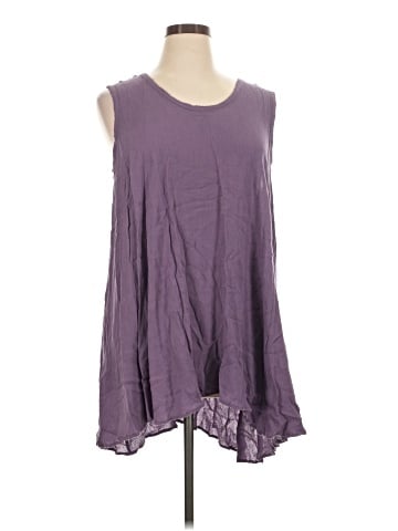Indigo Thread Co. Sleeveless Blouse (view 1)