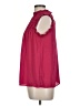 Max Studio 100% Polyester Burgundy Sleeveless Blouse Size L - photo 5