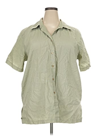 Charter Club Short Sleeve Button-Down Shirt (view 1)