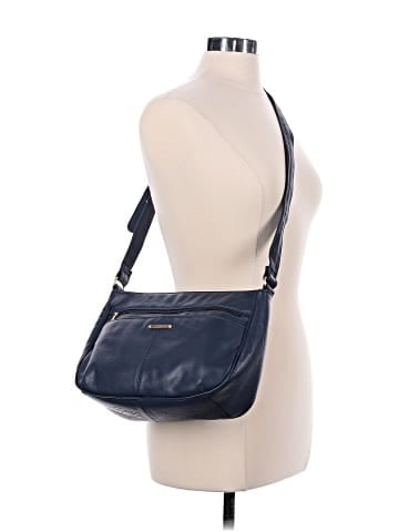 Stone Mountain Leather Crossbody Bag (view 2)