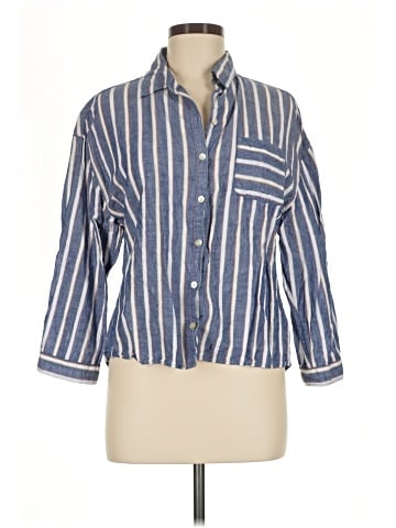Sigrid Olsen 3/4 Sleeve Henley (view 1)