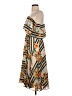 ASOS 100% Polyester Print Orange Cocktail Dress Size 4 - photo 5
