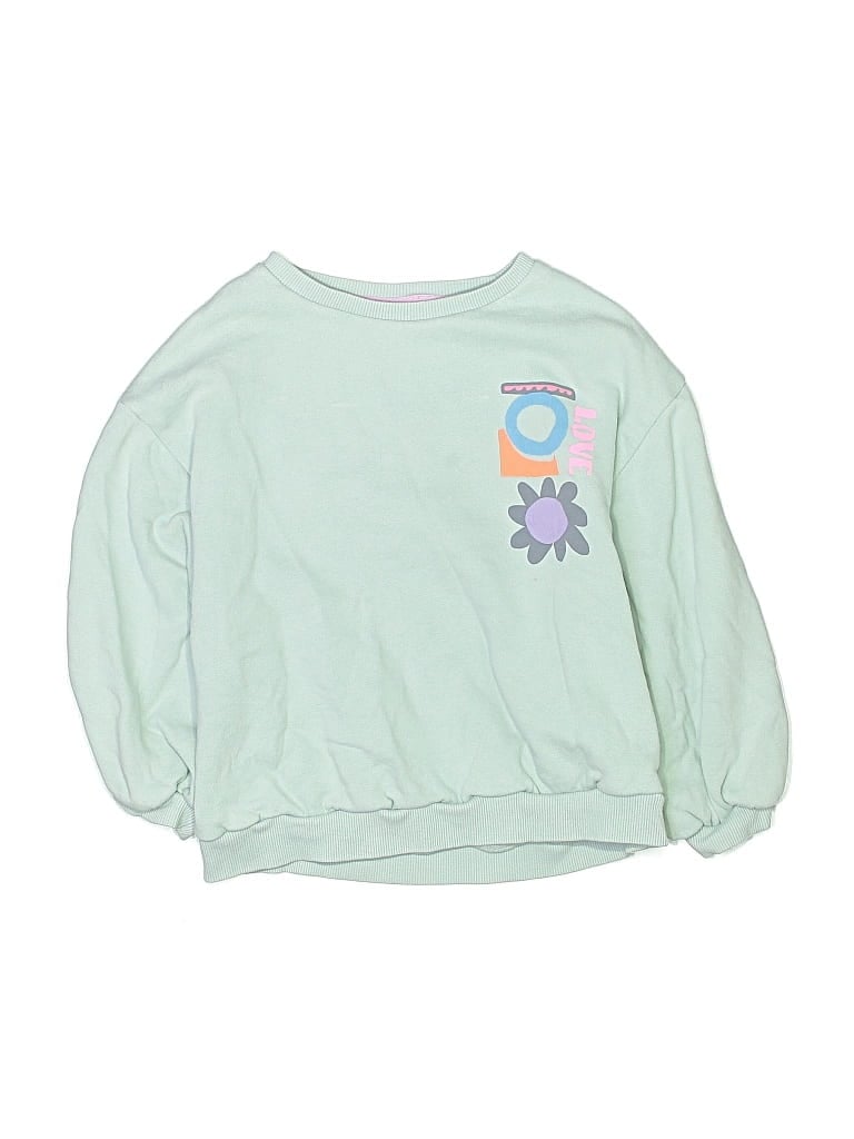 Pre-owned Next Kids' Sweatshirt In Green