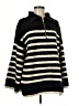 H&M Stripes Black Pullover Sweater Size M - photo 1